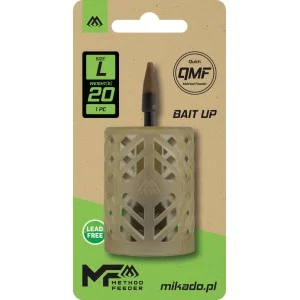 Popularny KOSZYCZEK MIKADO BAIT UP FEEDER - Q.M.F. rozm. L - 20g