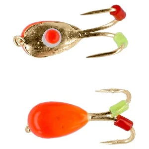 PRZYNĘTA MIKADO ICE BUG POMARAŃCZOWY 4mm - ZŁOTY - op.4szt. Szybka wysyłka