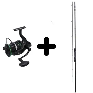 Zestaw Mikado Katsudo Slim Method Feeder 90 g + Kołowrotek Mikado Toxy MF Premium
