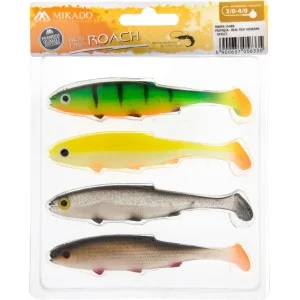 PRZYNĘTA RIPPER MIKADO REAL FISH ROACH 10cm MIX 4szt. Tani
