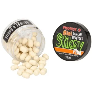 Ograniczona ilość Dumbell Wafters FLUO STIKSY PROFESS HALIBUT CZOSNEK 7x10