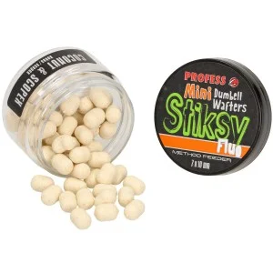 Dumbell Wafters FLUO STIKSY PROFESS KOKOS SCOPEX 7x10 mm Popularny