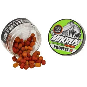 Łatwy zwrot Dumbells Wafters MIKRUS PROFESS WANILIA KUKURYDZA KONOPIE 4X8 mm