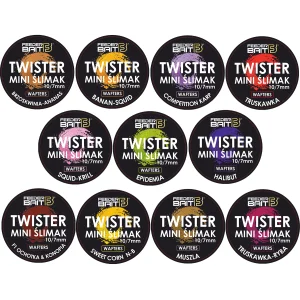 Zestaw 11 x Mini Ślimak Twister Wafters Feeder Bait Tani