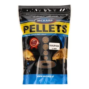 Nie przegap Pellet Zanętowy 2mm Method Feeder MCKARP 500g Kukurydza