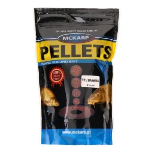 Pellet Zanętowy 2mm Method Feeder MCKARP 500g Truskawka Wysoka jakość