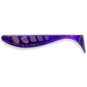 Wyjątkowa oferta Przynęta FISHUP Wizzle Shad 2” 060 - Dark Violet/Peacock & Silver