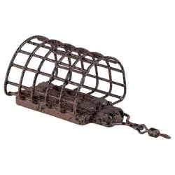 Do wyczerpania zapasów Koszyk zanętowy Ms Range Semicircle Feeder Cage 60g, Brown