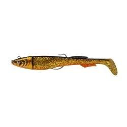 Wysoka jakość Przynęta gumowa Berkley Power Sardine 15cm/40g, Gold Motoroil