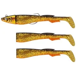 Przynęta gumowa Berkley Power Sardine 12cm/20g, Gold Motoroil Obniżka ceny