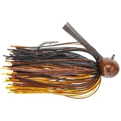 Bestseller Strike King Tour Grade Football Jig 21,3g, Black Brown Amber