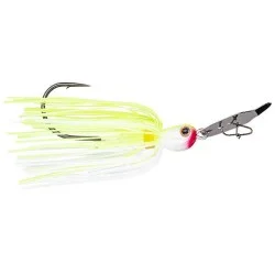 Bezpieczna płatność Strike King Thunder Cricket Vibrating Swim Jig 14,2g, Chartreuse White