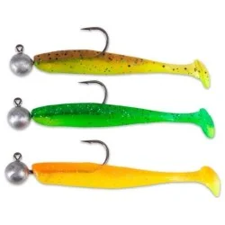 Szybka dostawa Zestaw przynęt gumowych Iron Claw Easy Shad PnP Mix 1 rozm.2, 3,5g/5cm