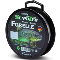 Nie przegap Żyłka Saenger Sensitec Trout 0,18mm/400m, Clear
