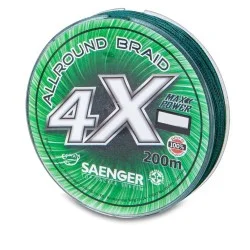 Plecionka Saenger 4 X Allround Braid 0,35mm/200m, Deep Green Bezpieczne zakupy