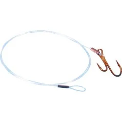 Nowy Przypon fluorocarbonowy Saenger Fluorocarbon with Ryderhaken rozm.4 0,30mm/55cm