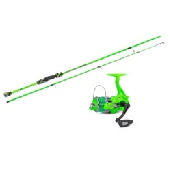 Zniżka Zestaw wędka + kołowrotek Saenger Flash Light Stick - 2,10m 20-60g, 30 FD