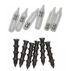 Niska cena Zestaw grzechotek i szpilek Savage Gear Rattle & Spike Kit (12szt.)