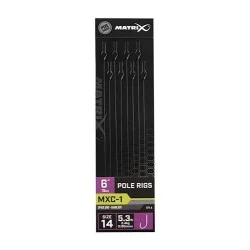 Nowość Przypon Matrix MXC-1 Pole Rig rozm.14 0,165mm/15cm (8szt.)