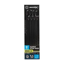Do wyczerpania zapasów Przypon Matrix MXC-3 Super Stop Rig rozm.12 0,18mm/15cm (8szt.)