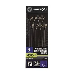 Przypon Matrix MXC-4 X-Strong Bait Band Rig rozm.14 0,20mm/10cm (8szt.) Cena promocyjna