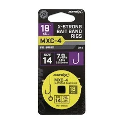 Przypon Matrix MXC-4 X-Strong Bait Band Rig rozm.14 0,20mm/45cm (8szt.) Bezpieczne zakupy