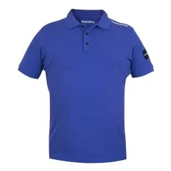 Szybka wysyłka Koszulka Shimano Polo Blue, rozm.S