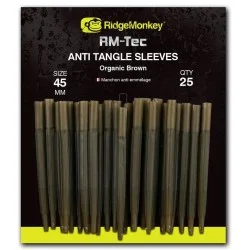 Kup teraz Rurka antysplątaniowa Ridge Monkey Anti Tangle Sleeves Organic Brown Long 45mm,(25szt.)