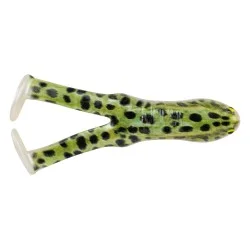 Przynęta gumowa Berkley PowerBait Beat'n Paddle Frog 9cm, HD Natural Leopard Dostępne od ręki