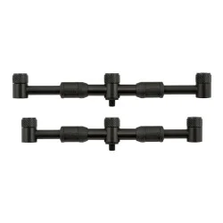 Nie przegap Buzzer Bar Fox Black Label QR Buzz Bar Adjustable 3 Rod 23cm/26cm (2szt.)