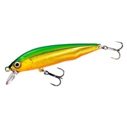Premium Wobler Shimano Cardiff Flugel Flat Floating 7cm/5g, 005 Green Gold