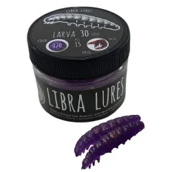 Przynęta gumowa Libra Lures Larva 020 Purple with Glitter Ostatnia szansa