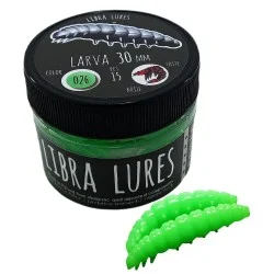 Przynęta gumowa Libra Lures Larva 026 Hot Green Super okazja