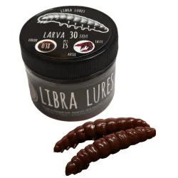 Przynęta gumowa Libra Lures Larva 038 Brown Rabat