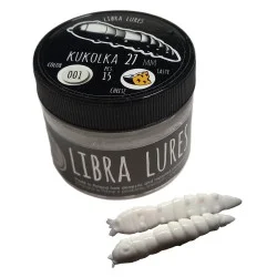 Przynęta gumowa Libra Lures Kukolka 001 White Obniżka ceny