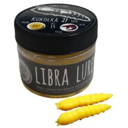 Ograniczona ilość Przynęta gumowa Libra Lures Kukolka 007 Yellow