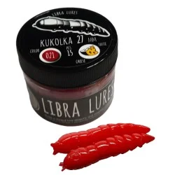 Przynęta gumowa Libra Lures Kukolka 021 Red Wyprzedaż