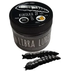 Przynęta gumowa Libra Lures Kukolka 040 Black Premium