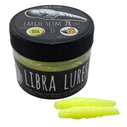 Przynęta Gumowa Libra Lures Largo Slim 006 Hot Yellow Zniżka