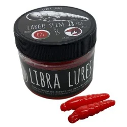Przynęta Gumowa Libra Lures Largo Slim 021 Red Promocja