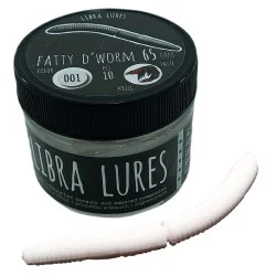Sprawdź teraz Przynęta gumowa Libra Lures Fatty D'Worm 001 White