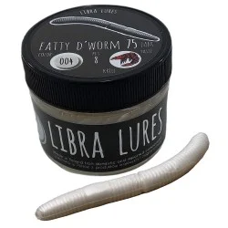 Przynęta gumowa Libra Lures Fatty D'Worm 004 Silver Pearl Oferta