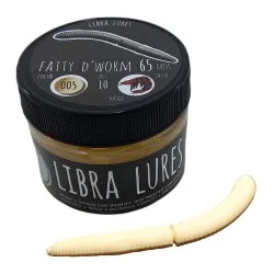 Przynęta gumowa Libra Lures Fatty D'Worm 005 Cheese Zniżka