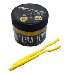 Przynęta gumowa Libra Lures Dying Worm 007 Yellow Niska cena