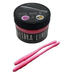 Przynęta gumowa Libra Lures Dying Worm 017 Bubble Gum Wybór klientów