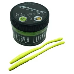 Przynęta gumowa Libra Lures Dying Worm 027 Apple Green Dodaj do koszyka