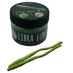 Przynęta gumowa Libra Lures Dying Worm 031 Olive Bestseller
