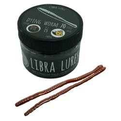 Przynęta gumowa Libra Lures Dying Worm 038 Brown Hit cenowy