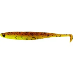 Oferta limitowana Przynęta gumowa Westin KickTeez Shadtail 15cm/10g, Brown Lime