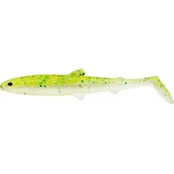 Przynęta gumowa Westin BullTeez Shadtail 9,5cm/7g, Sparkling Chartreuse Wyprzedaż